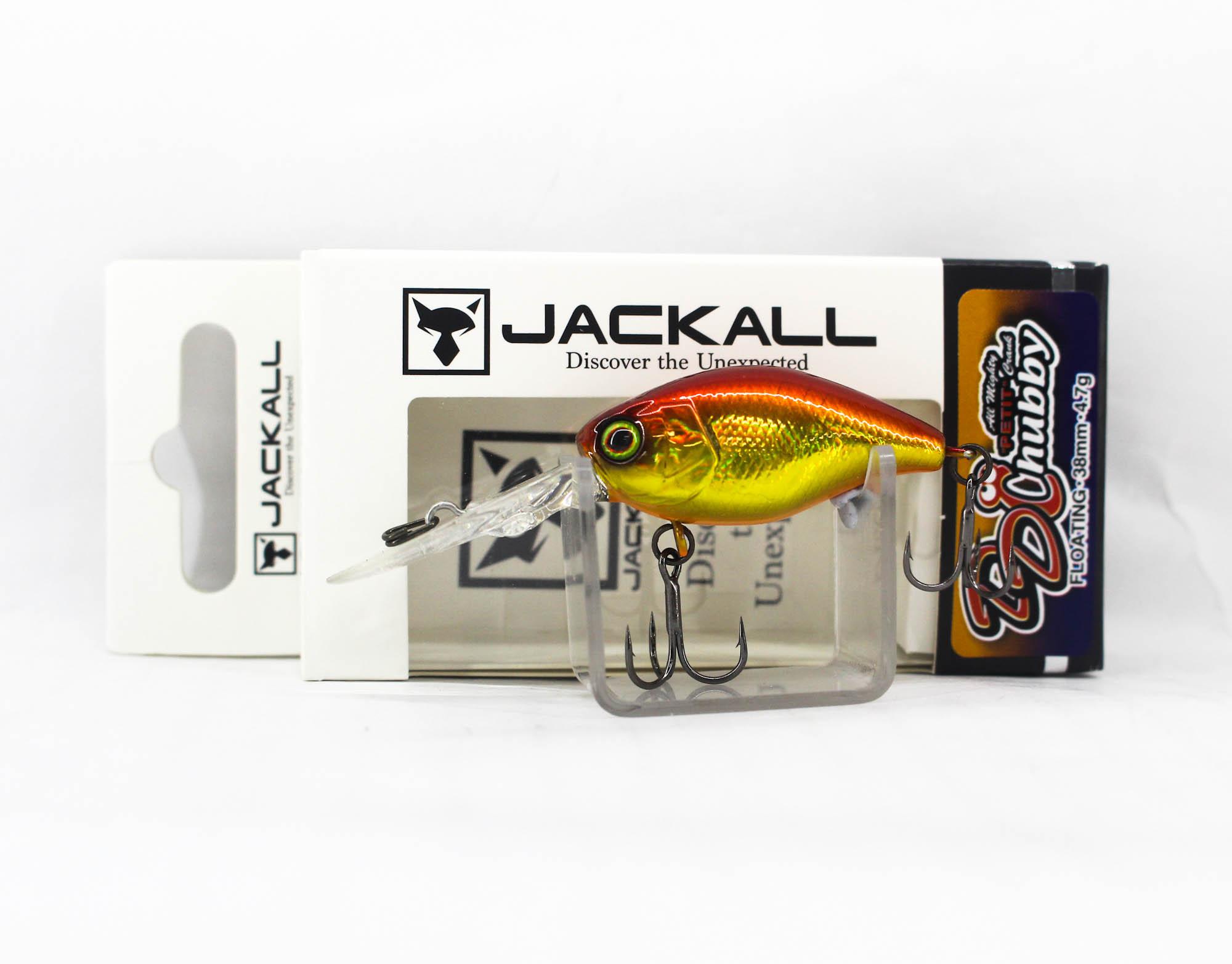 Jackall DD Chubby 38F Плавающий воблер HL Красный Золотой (3408)