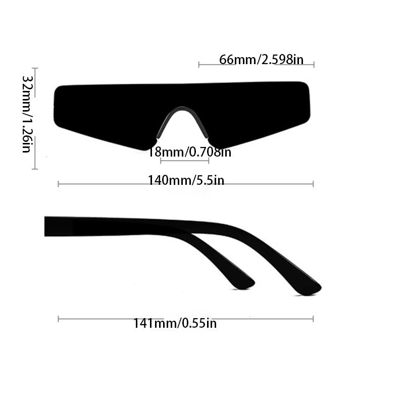 Non-polarized Cat Eye Sunglasses Female Flat Top Half Frame Sun Glasses One-piece Lens