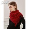 ELLE Women's 100% Lambswool Jacquard Scarf