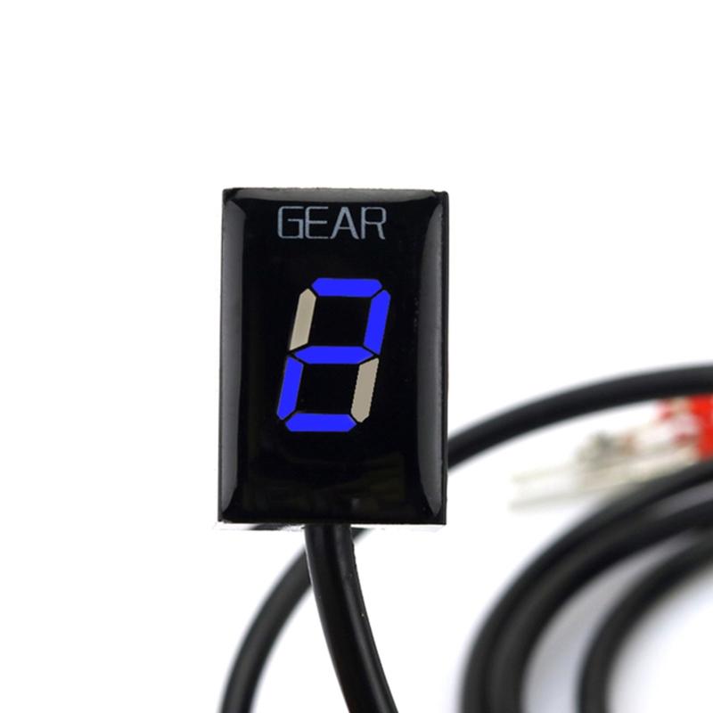 Universal 6 Speed Moto Display Digital Led Display Neutral Gear Motorcycle Off-Road Indicator Light for Z900 Z800 Zx6R S