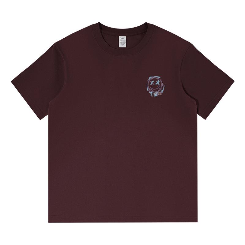 Baumwolle Kurzarm Sommer Freizeit Mehrfarbig Tops Schwarz und Weiß T-Shirt Locker Dünn Innen Das Unterhemd Herren und Damen Kurzarm Tops