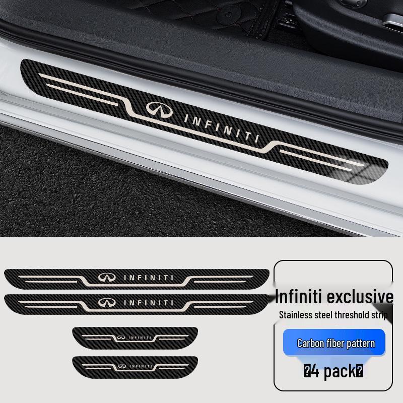 Original Infiniti QX50, QX60, Q80, Q70L, Q50L, FX3 Car Welcome Pedal Sill Strip