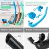 HEARTST Snorkel Set Snorkeling Snorkel Mask Frameless Snorkeling Macaron Color