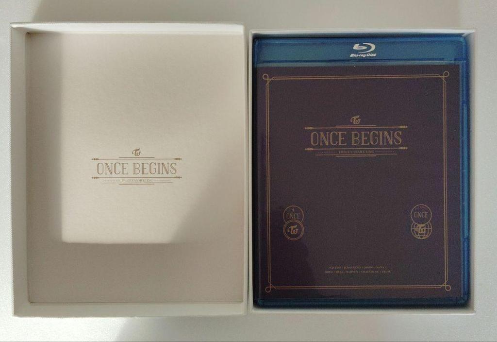[USED] TWICE Fanmeeting ONCE BEGINS Blu-ray