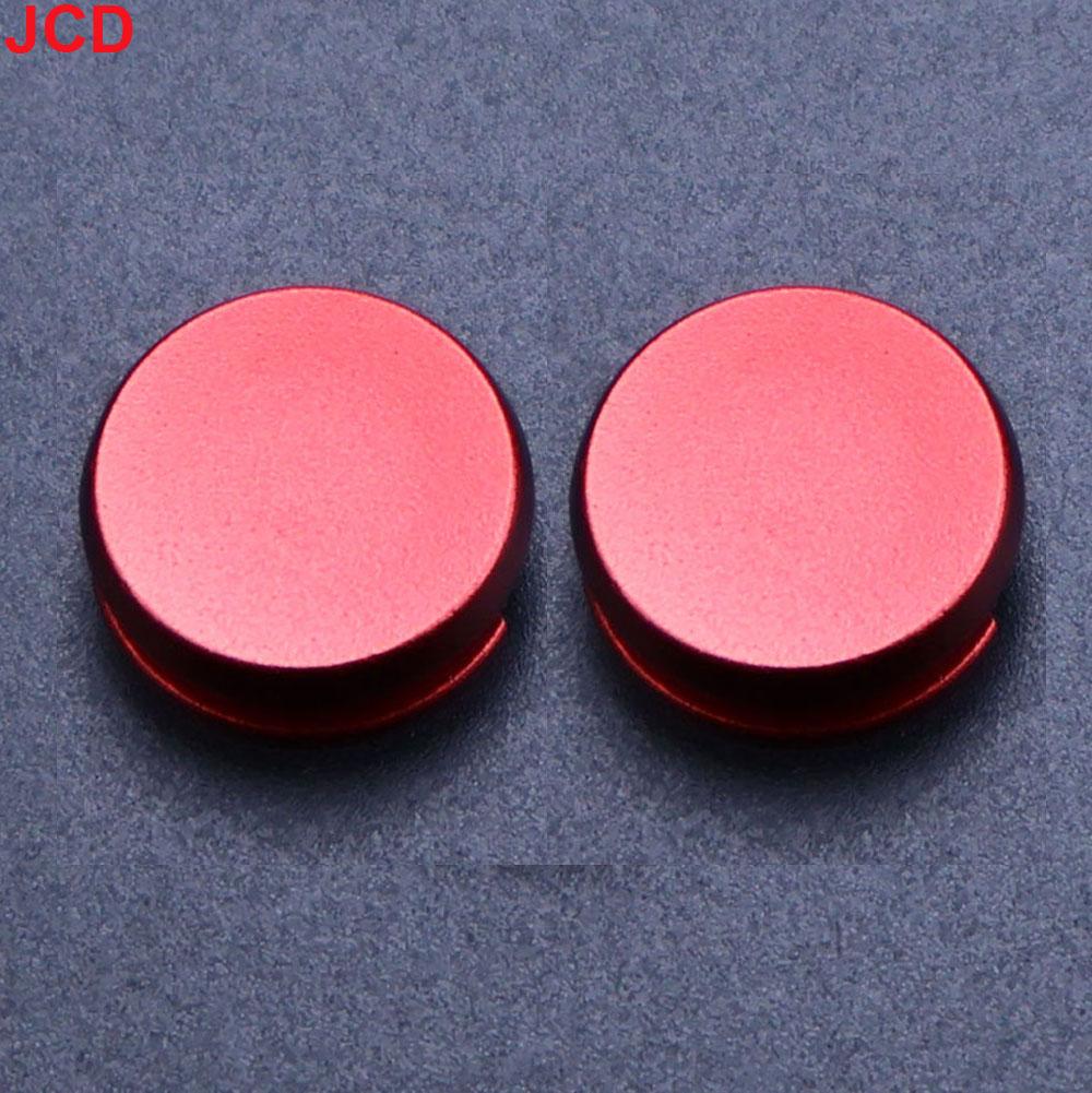 JCD 1pcs For 3DS 3DSXL 3DSLL Game Controller Metal Analog Stick Cap 3D Joystick Cap For New 2DS 3DS LL XL Thumbstick Button