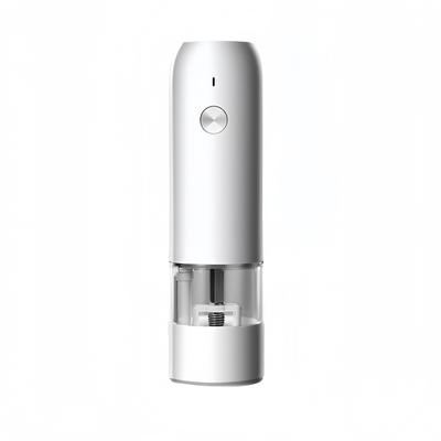 Adjustable Coarseness Electric Pepper Grinder with USB Rechargeable Battery and One Button Operation for Herbs and Spices