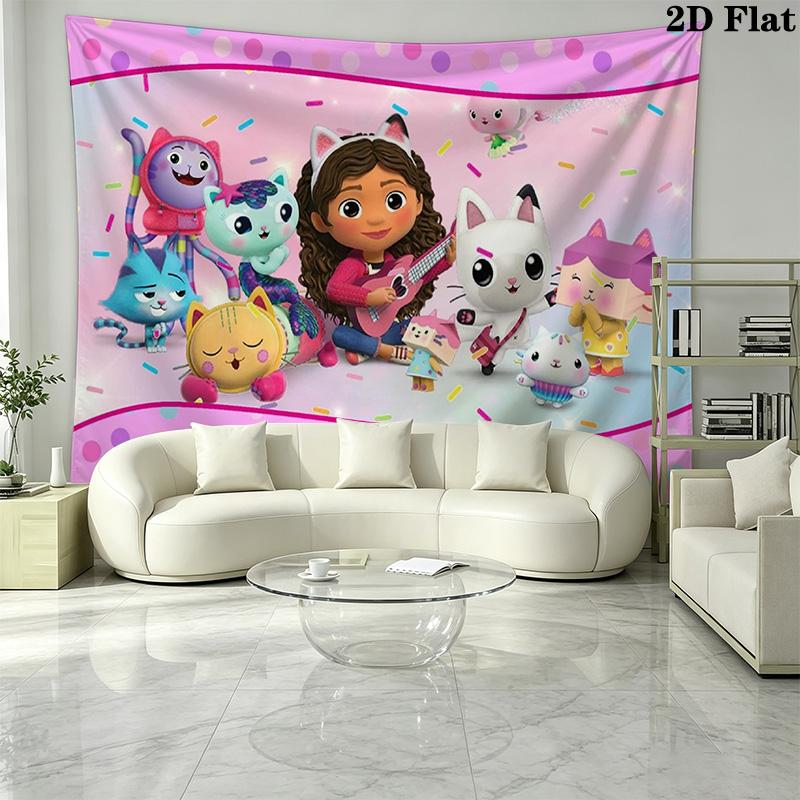 Gabby Wandkleed Esthetisch Wandkleed Bedrukt Stof Deken Decoratieve Wandkleden voor Slaapkamer Woonkamer Huisdecoratie