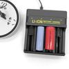 4Slot 18650 Battery Charger for 18650/26650 21700/16340 14500/18500 10400/16650 14650/18350 3.7V Lithium Batteries