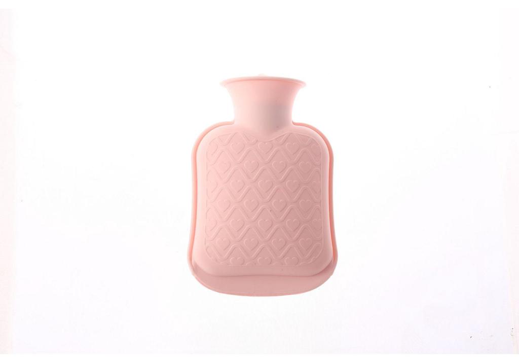 Silicone Hot Water Bottle - Macaron Colors, Large Capacity, Pour-In Design