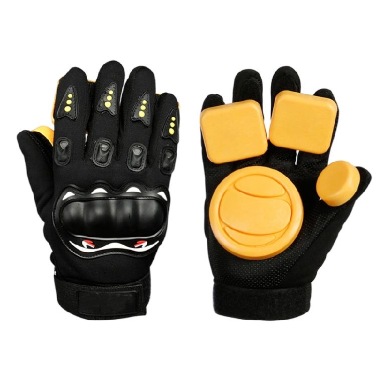 Longboards Protective Slide Gloves Protectors Downhill Longboarding Skate Gloves with Slider Pucks Unisex Skateboard Gloves