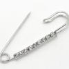 1/3/5/10 Pezzi Spilla di Sicurezza Spilla con Diamante Bianco Accessori Abbigliamento Donna Spilla Fissaggio Fai da Te Accessorio Fatto a Mano