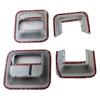 For Ford Transit Tourneo 2000-2014 ABS Chrome Car Door Handle Cup Bowl Cover Car Styling