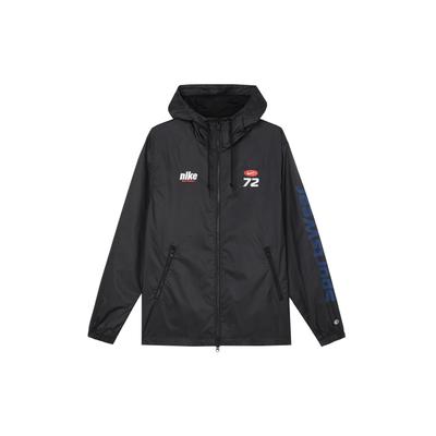 Giacca Club Comoda Versatile con Zip Manica Lunga Uomo giacche Nero HQ1571010