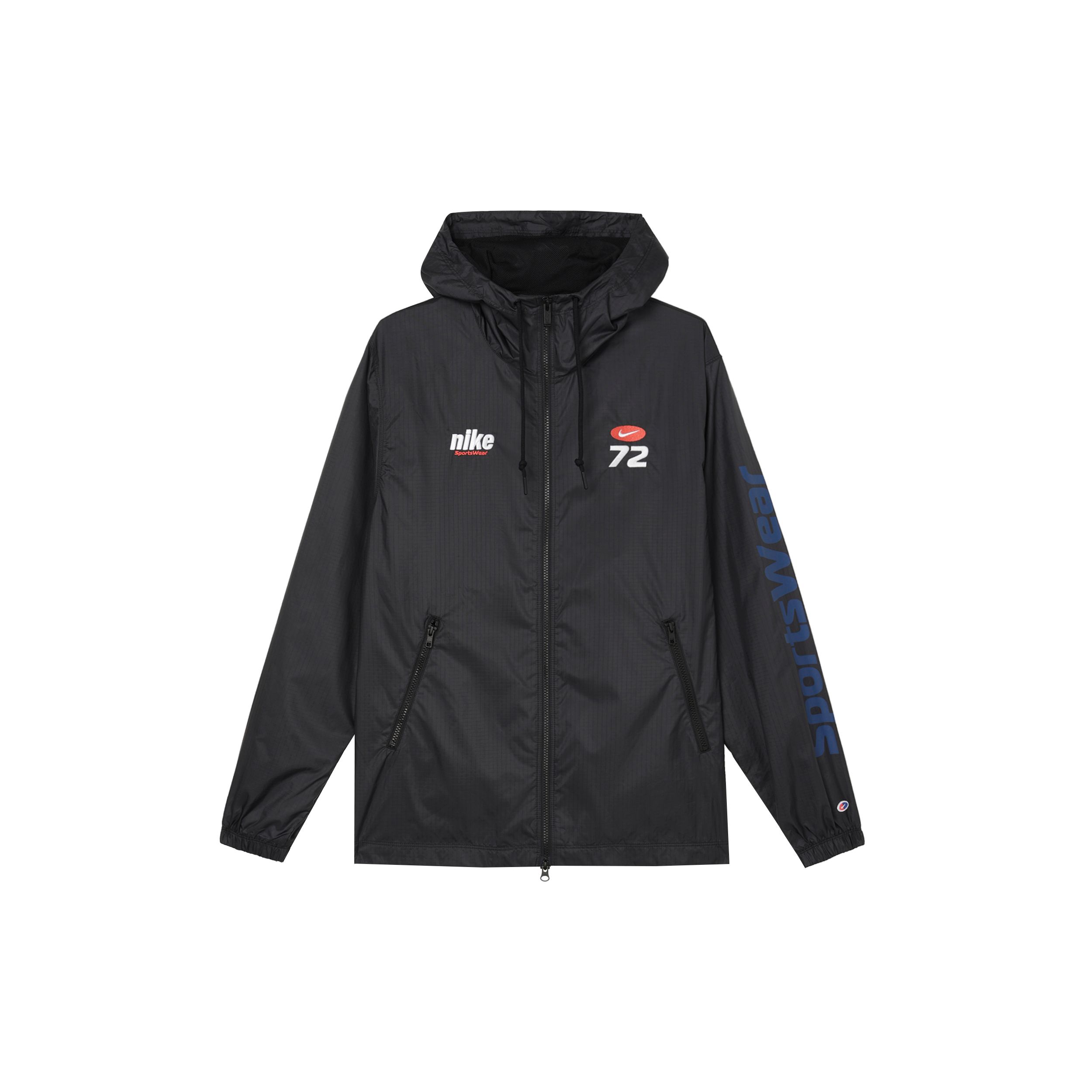 

Nike Club Comfortable Versatile Zip Long Sleeve Jacket Men jackets Black HQ1571010 M