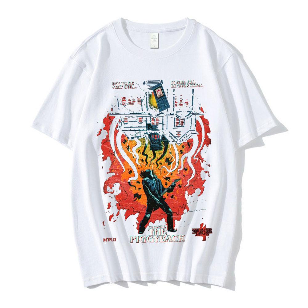 Printed Fashion Short Sleeve Casual Comfort Top Loose T-Shirts Men’s