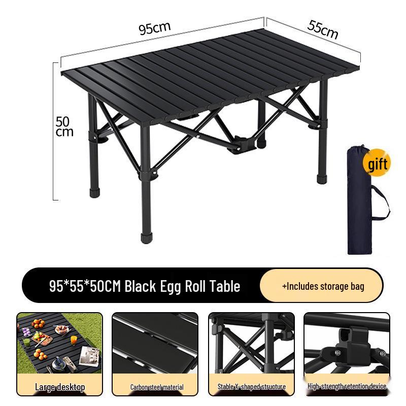 Portable Folding Picnic and Camping Table with Chairs