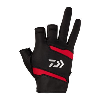 Luvas de Pesca Daiwa Preto XL DG-1424