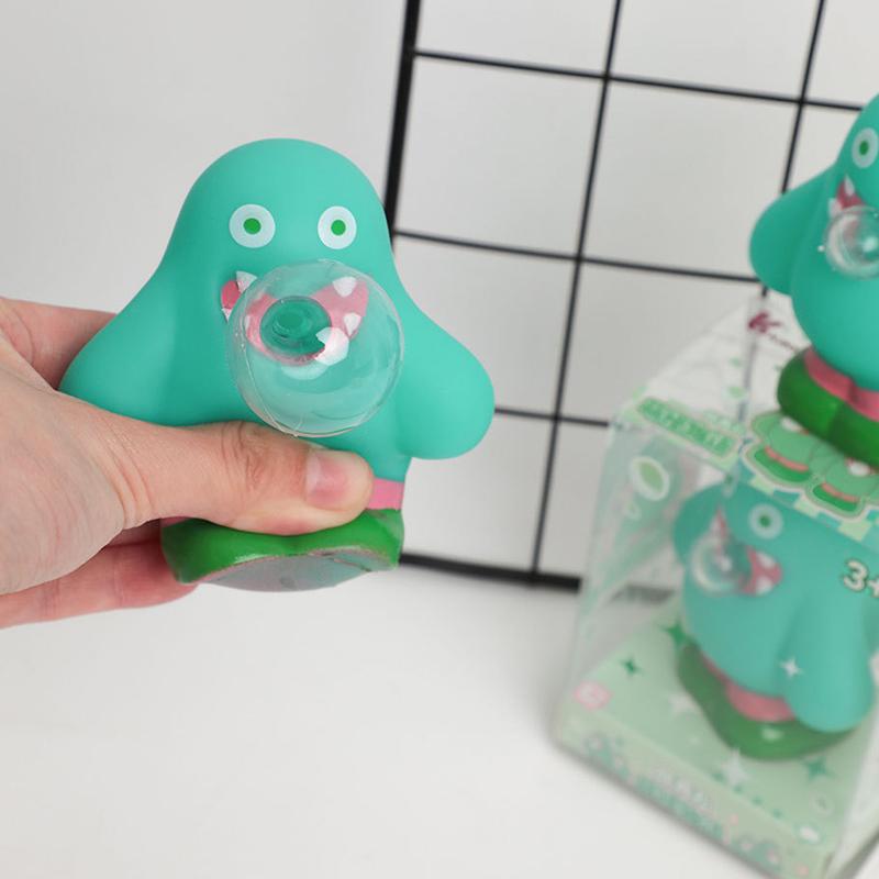 New Strange Cartoon Spit Bubble Monster Cute Pinch Grip Toys New Creative Stress Relief Vent Children's Toys Funny Birthday Gift