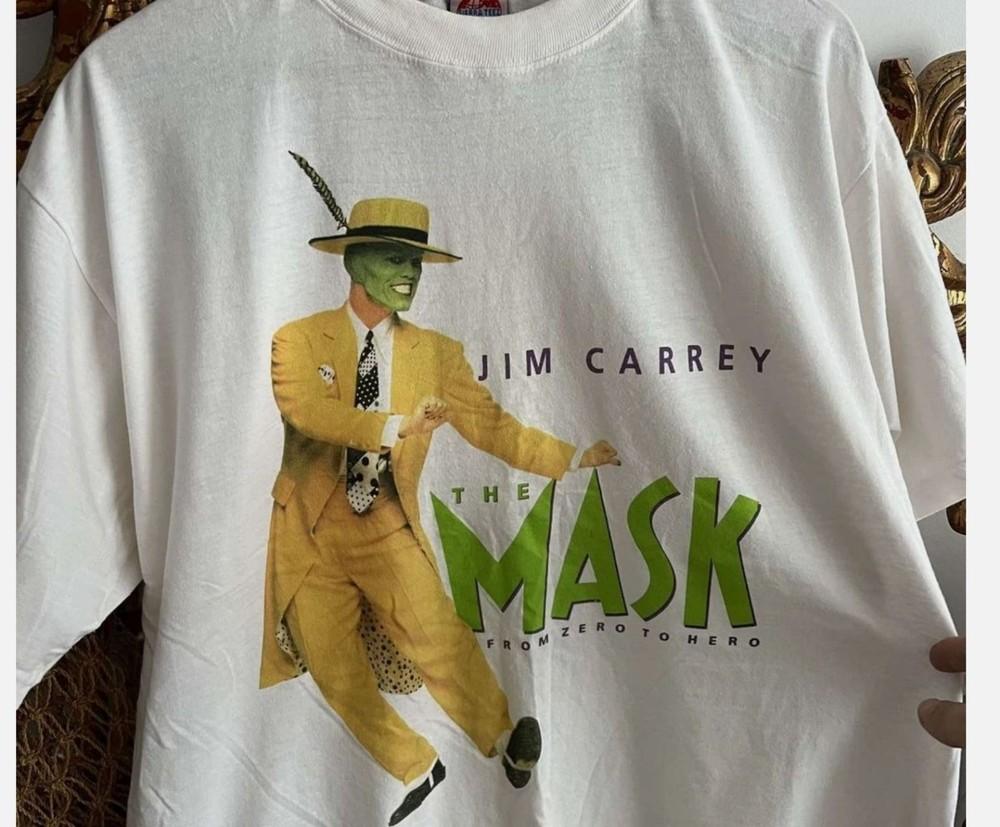 THE MASK JIM CARREY VINTAGE 1994 T SHIRT Unisex T-Shirt XL