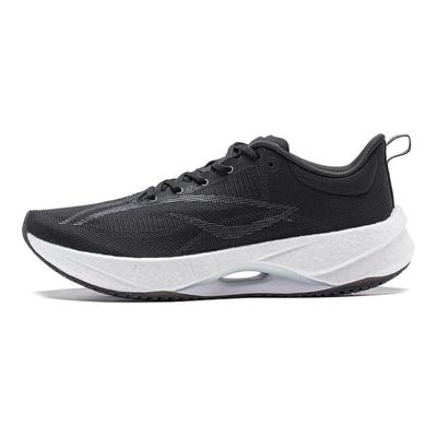 Li Ning Super Light 21 Cushioning Slip Resistant Abrasion Resistant Breathable Low Top Running Shoes Women's Black ARBU002-2