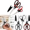 Kitchen Scissors Set With Stainless Steel Blades For Seafood And Meat Preparation
