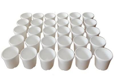 Plastic Pot White Set of 30 A-25 (Original White)