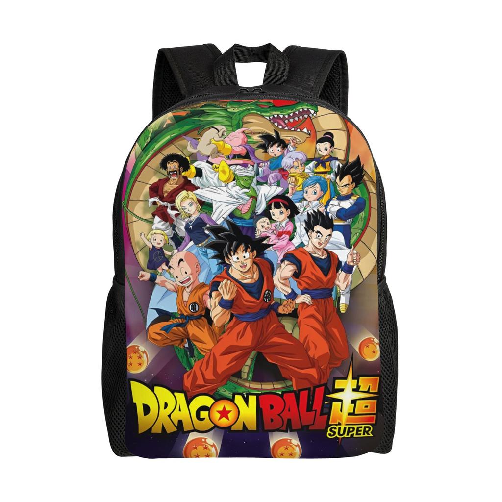 Dragon Ball Black Goku Backpack for Men Women Fashion High School Work Daypack  Laptop Shoulder Bag Outdoor