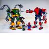 Fun And Eco-friendly Spider-man Dr. Octopus Transformers Mecha Wars Building Blocks For Kids