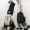 Herren College-Stil Rucksack mit Kordelzug und großem Fassungsvermögen - Sportliche Campus-Computer-Umhängetasche