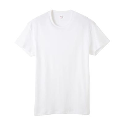 Gunze YV0713 Inner YG Cotton Lightweight Double Hot Crew Neck Shirt, 100% Series,