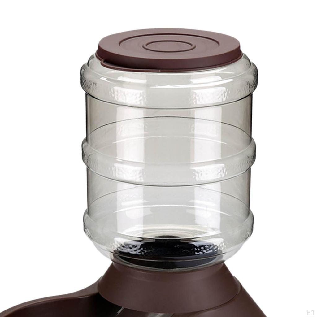 1 Gallon Automatic Pet Feeder , Waterer Water Food Dispenser, Bowl Animals Fountain for Kitty Small