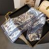 New Fashion Skinny Silk Scarf for Women Hair Ribbons Headbands Bandana Female Bag Wrist Wrap Neckerchief Foulard Neck Ties