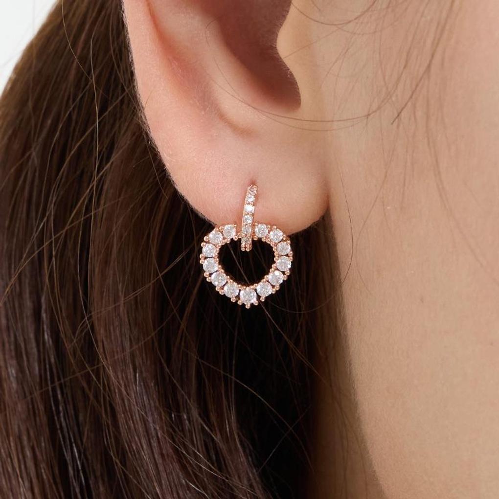 [LsSHOP] 14K Poblia Earrings (Gold Plated)_LJ5222BRE