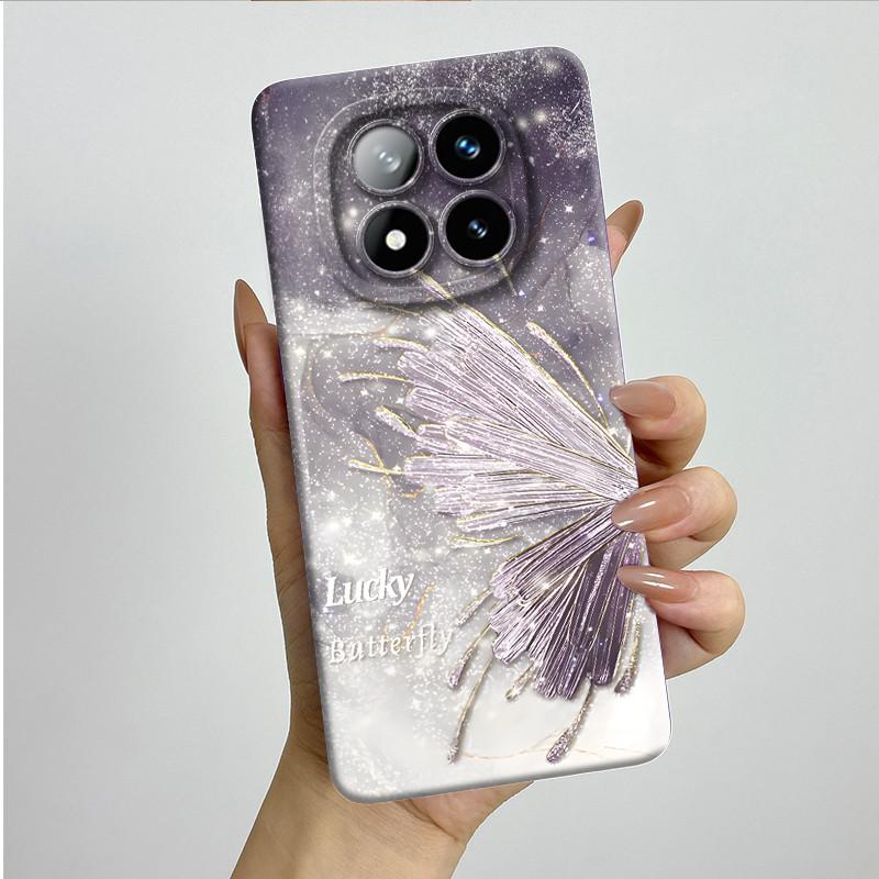 Für Redmi Note 14 Pro Plus 5G Hülle Note14 Pro+ 5G Weiche Silikon Handyhülle Süß Bemalte Modische Cartoon-Bedruckte Rückseite