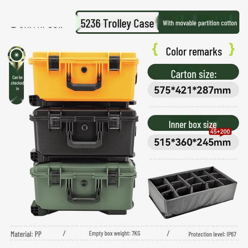 JPHZNB Professional Hard Case with Trolley