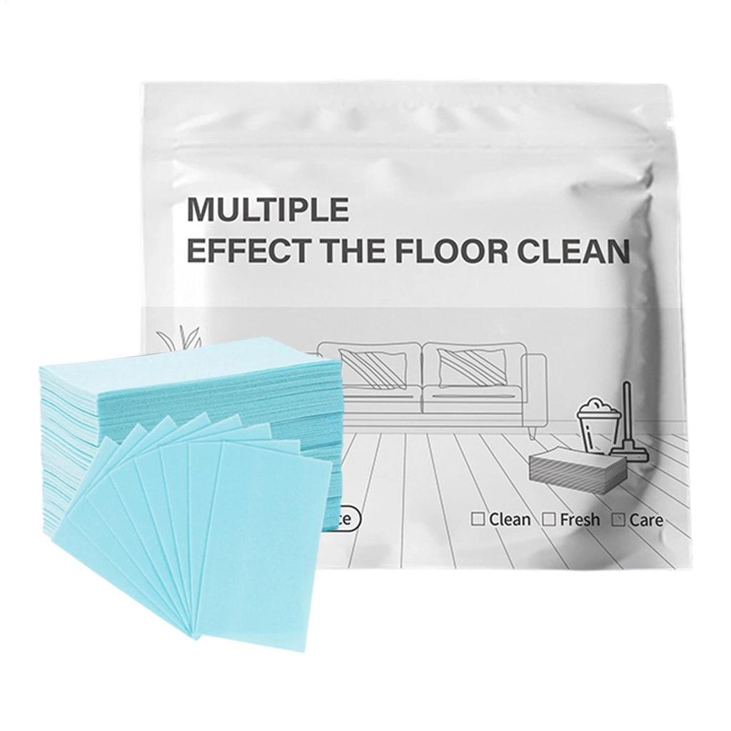 100pcs Floor Cleaner Tablets Brightening Fragrance Retention Dissolvable Bathroom Kitchen Deodorant Dirt Toilet Cleaning Sheets