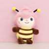Delightful Bee Plush Character Keychain For Girls Fashionable Cute Bag Accessory