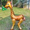 Forest Animal 4d Three-dimensional Assembly Balloons, Jungle Animal Shape Zebra, Giraffe, Kangaroo, Leopard Balloon Birthday