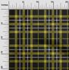 oneOone Cotton Flex Lime Green Fabric Tartan Fabric For Sewing Printed Craft Fabric By The Yard 40 Inch