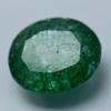 Natural Green Emerald Loose Gemstone 6.48 ct Top Rich Oval Cut for Jewelry Making and Crafts