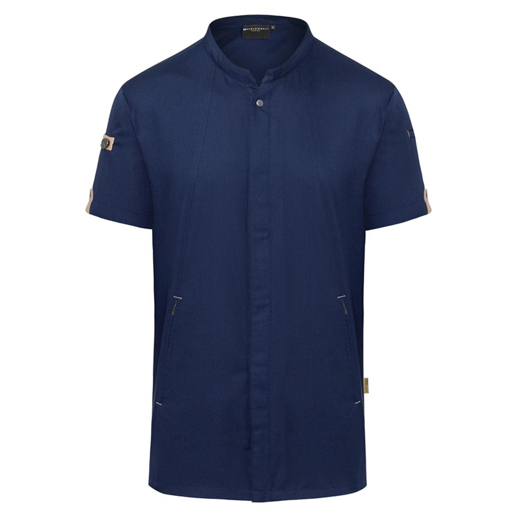 Mens Green-Generation Short-Sleeved Chef Jacket