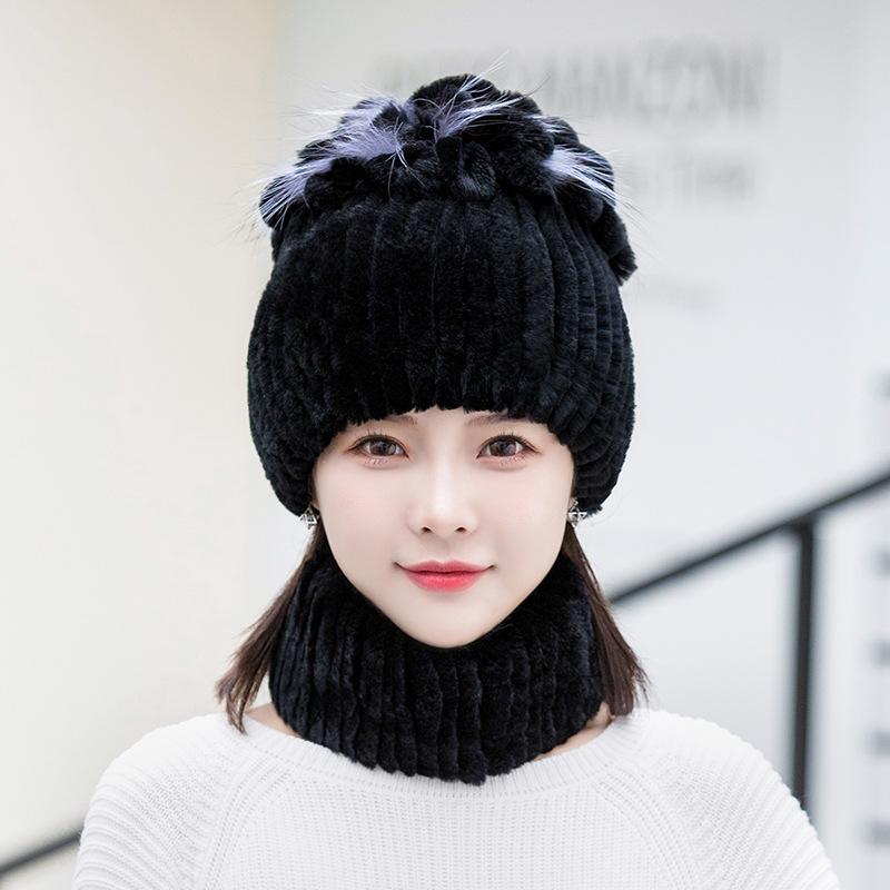 Berretto Classico in Peluche di Pelliccia Sintetica Spesso Antifreddo Elasticizzato Maglia Cappelli Leggero Elastico Calotta Cranica Soffice Scalda Orecchie Berretti da Donna