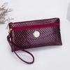 New crossbody clutch bag women's dual-purpose small bag double zipper multi-function women's mobile phone bag