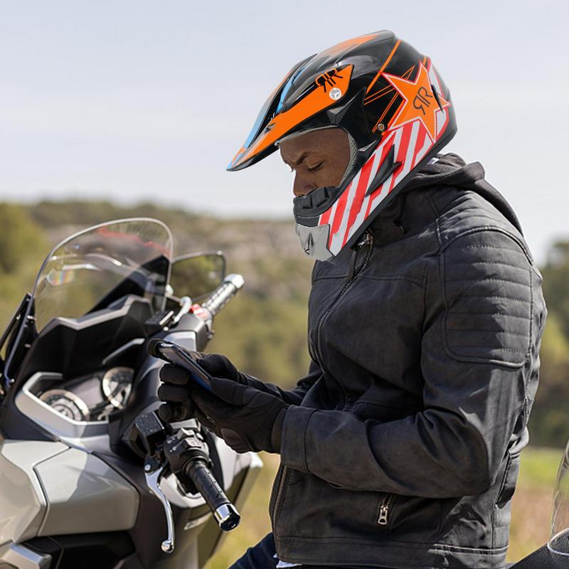 Motocross Helmets With Goggles Gloves Off-road Professional Cycling Helmets Motorcycle Helmets Dirt Bike Helmets For Children