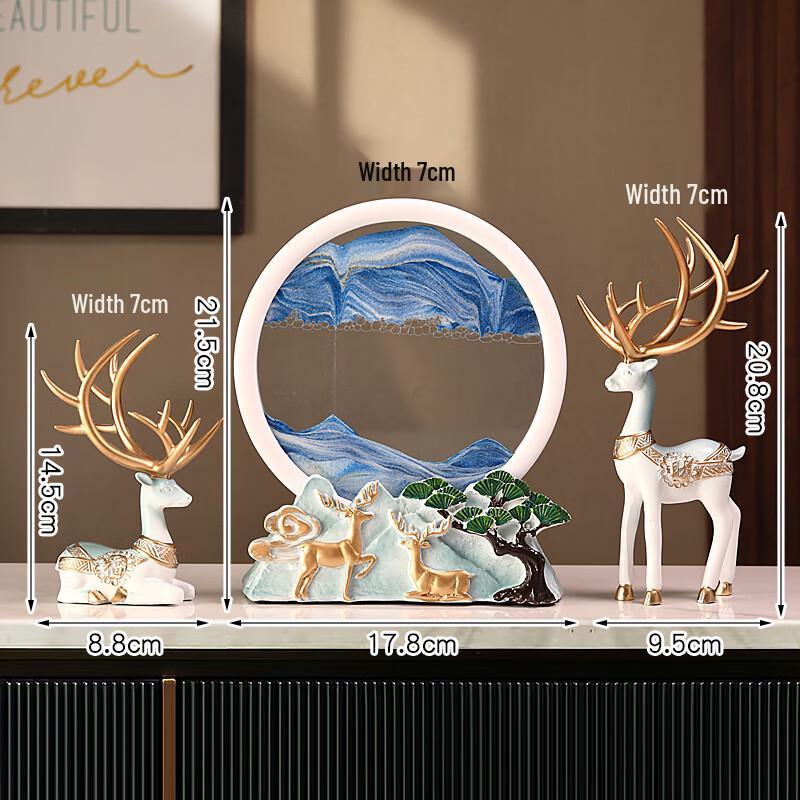 

TLAKEHO Lucky Elk Ornament