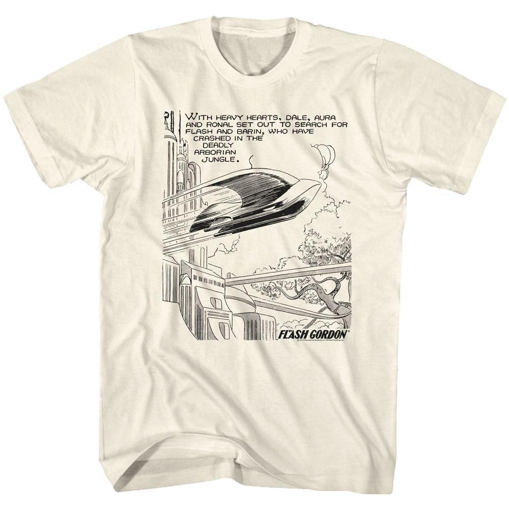 Flash Gordon - Heavy Hearts - Short Sleeve - Adult - T-Shirt