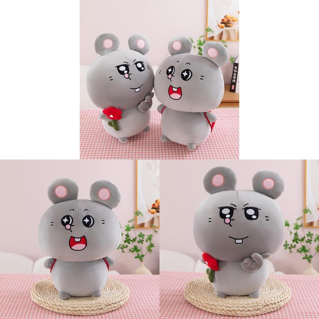 Mouse Plush Backpack Toy Rose Animal Stuffed Doll Soothing Pillow Gifts Animal