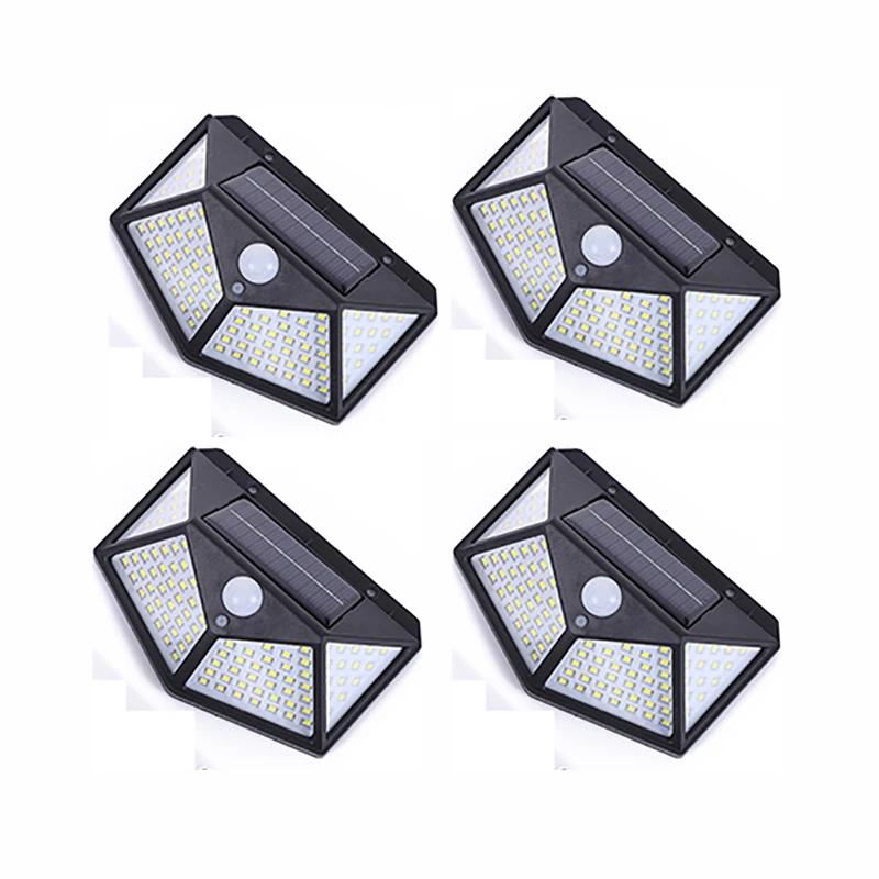 Hot Selling Solar Human Body Induction Wall Lamp Outdoor Garden Courtyard Lamp New Rural Area Outdoor Wall Landscape LED Lamp