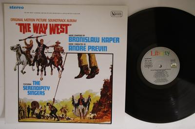 LP Record OST, BRONISLAW KAPER, ANDRE PREVIN - Way West 0542606241 LIBERTY Spain Soundtracks & Musicals Used