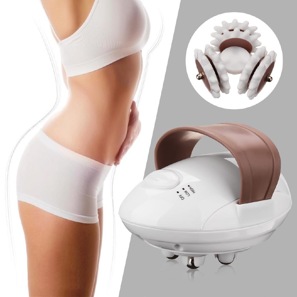 DC12V 3D Electric Face Body Massager Slimming Roller Fat Burning Weight Loss Machine Universal for Body Face Massager